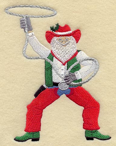 Cowboy Santa