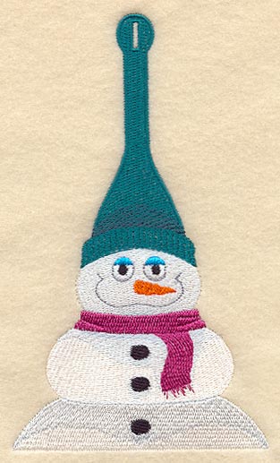 Snowman Towel Topper