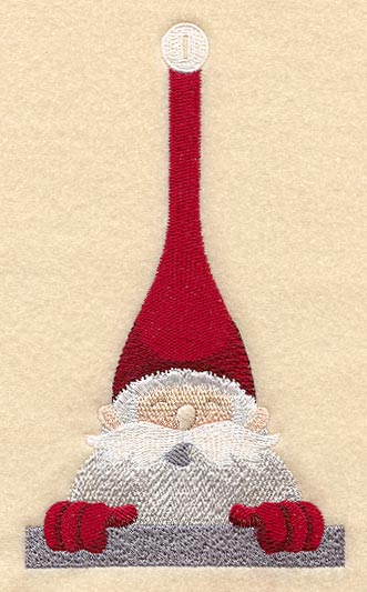 Santa Towel Topper