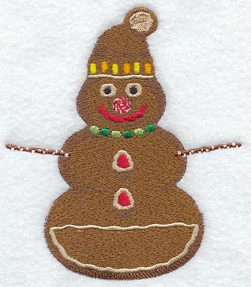 Gingerbread Snowman