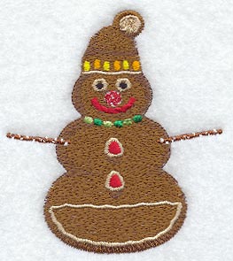 Gingerbread Snowman