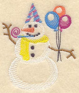 Snowman & Balloons
