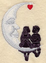 Children & Crescent Moon