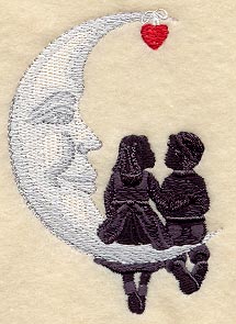 Children & Crescent Moon