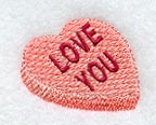 Conversation Heart - Love You