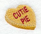 Conversation Heart - Cutie Pie