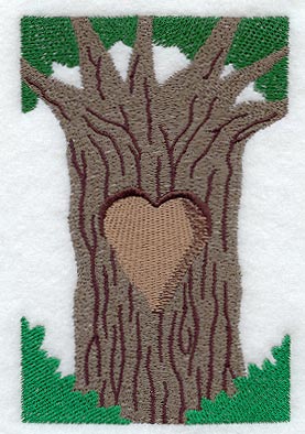Tree Trunk Heart