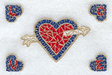 Mosaic Heart & Arrow