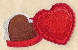 Chocolate & Heart-Shaped Box