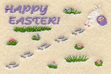 Hopping Bunny & Happy Easter