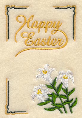 Lilies & Happy Easter