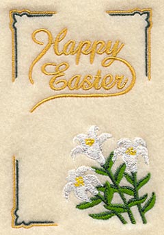 Lilies & Happy Easter