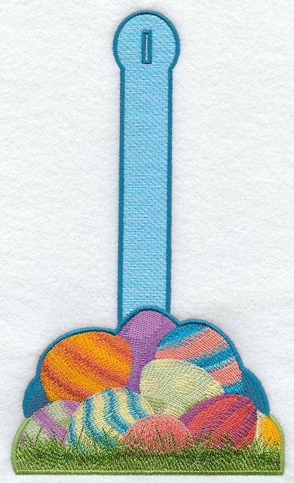 Easter Egg Towel Topper