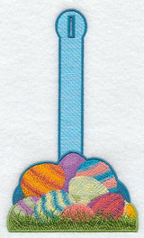 Easter Egg Towel Topper