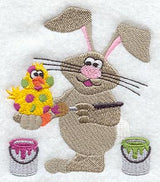 Bunny Painting Chick