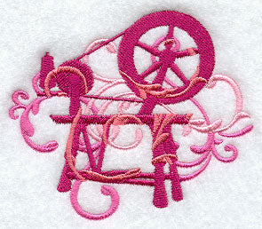 Filigree Spinning Wheel