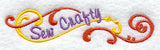 Sew Crafty Swirls and Curls