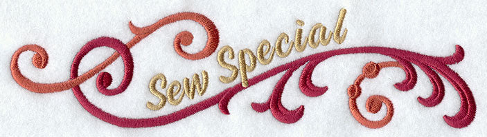 Sew Special Swirls and Curls