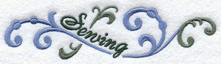 Sewing Swirls and Curls