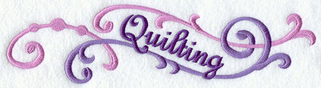 Quilting Swirls and Curls