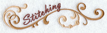 Stitching Swirls and Curls
