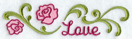 Rose Border - Love