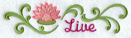 Water Lily Border - Live