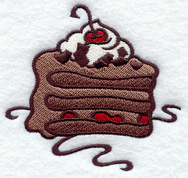 Delectable Bavarian Chocolate Cake