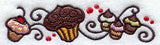 Delectable Cupcake Border