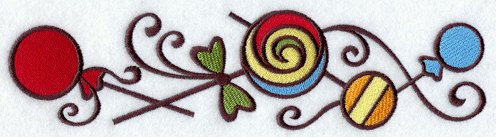 Delectable Lollipop Border