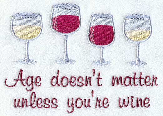 Age Doesn't Matter Unless You're Wine