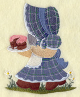 Sunbonnet Sue with Cake