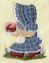 Sunbonnet Sue with Cake