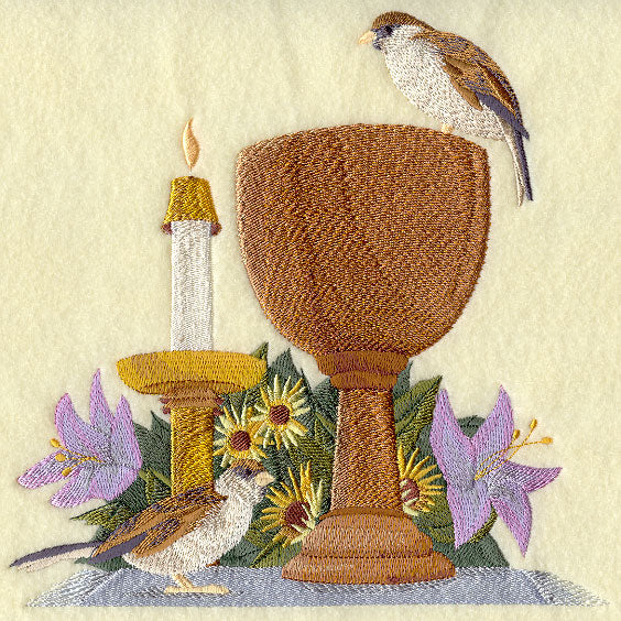 Chalice and Sparrows