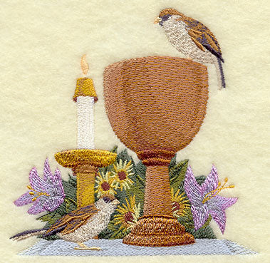 Chalice and Sparrows