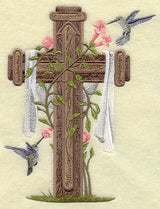 Cross and Hummingbirds