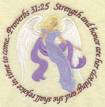 Proverbs 31:25 - Angel