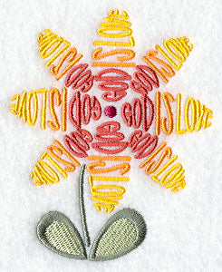 God Is Love Flower