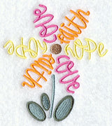 Faith, Hope, Love Flower