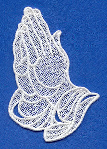 Praying Hands (Lace)