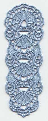 Baptismal Shells Bookmark (Add Ribbon) (Lace)