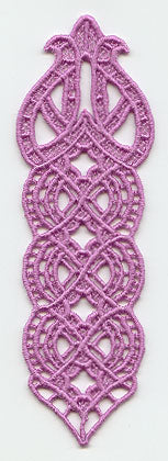 Lyre Bookmark (Add Ribbon) (Lace)