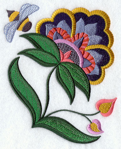 Jubilant Jacobean Bloom 4