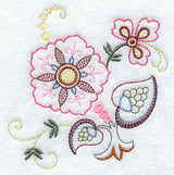Vintage Jacobean Flower 2