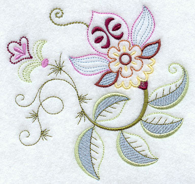 Vintage Jacobean Flower 3