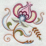 Vintage Jacobean Flower 4