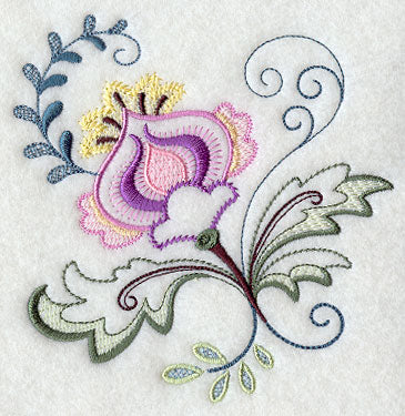 Vintage Jacobean Flower 5