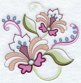 Vintage Jacobean Flower 6