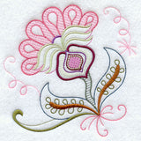 Vintage Jacobean Flower 8