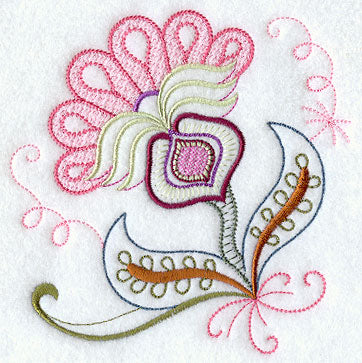 Vintage Jacobean Flower 8